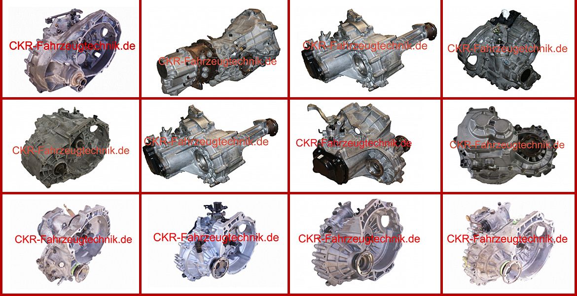 Getriebebeispiele der CKR- Fahrzeugtechnik aus Lugau